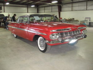 A gorgeous 1959 Chevrolet Impala ‘flattop’