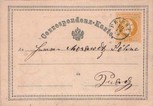 Figure 1. The world’s first official postcard was issued by Austria on 1 October 1869.